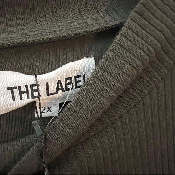 Stitch Fix The Label Mock Neck Long Sleeve Ribbed Dress 2X - Picture 3 of 5